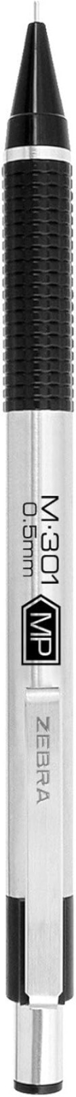 Elegant Stainless Steel 0.5mm Mechanical Pencils with Built-in Erasers – 2-Pack