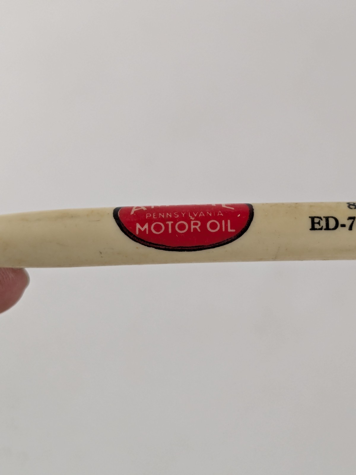 1940-50s – Amalie Motor Oil E. W. Crow Distributor Fort Worth Mech Pencil – B18C
