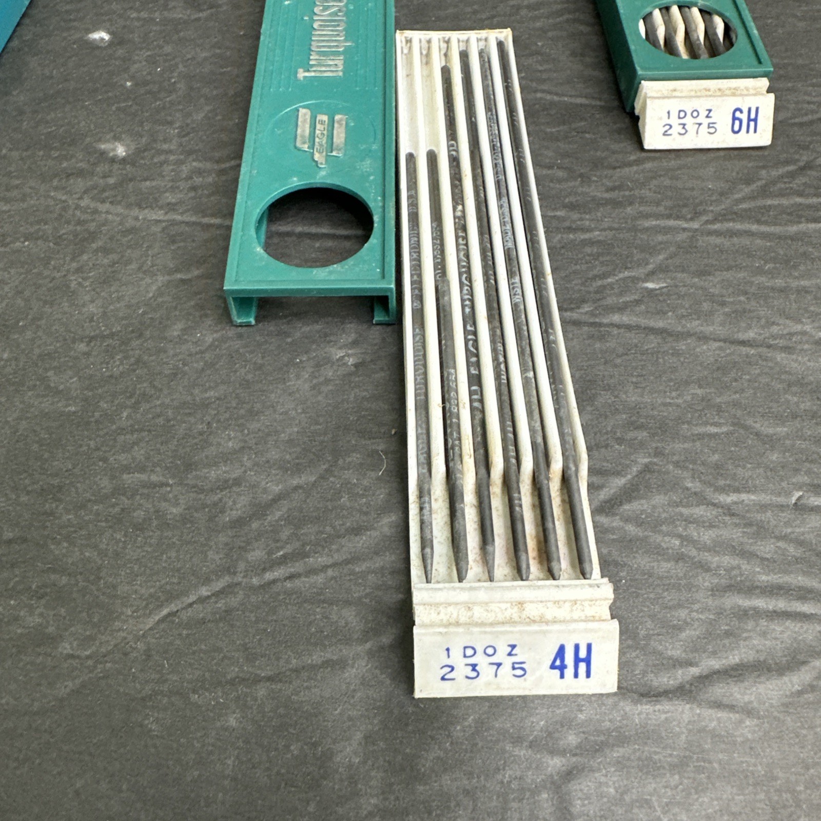 13 Packs Berol Turquoise Eagle 2375 Drawing Leads F 2H 4H 2B HB 3H 6H