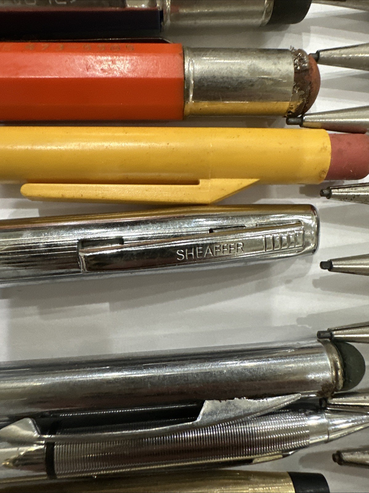 Autopoint Mechanical Pencils Oversize Advertisement Pens USA Elvis Pepsi Garland