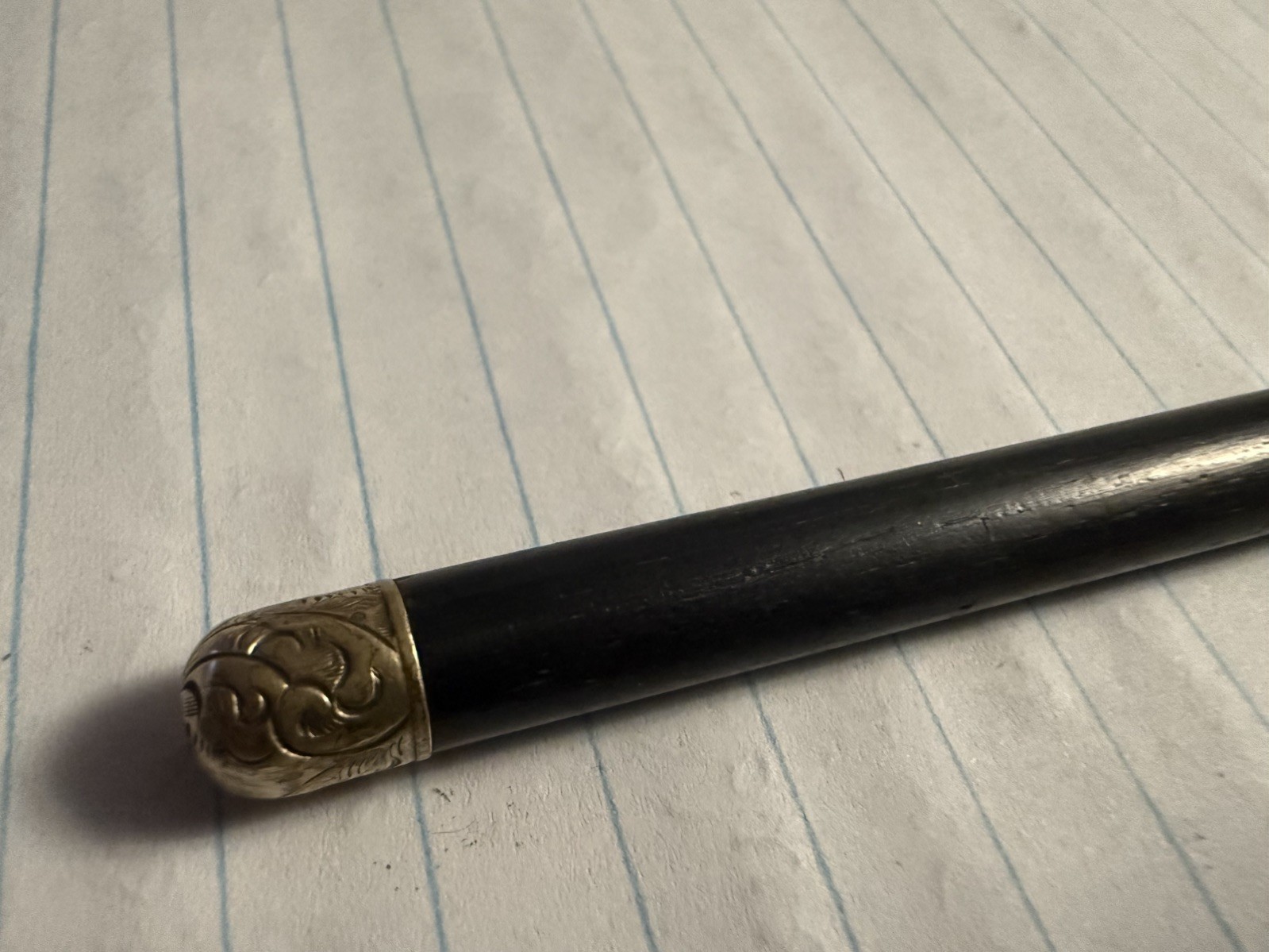 Antique Victorian Retractable BCHR Pocket Pencil Gold Filled Engraved