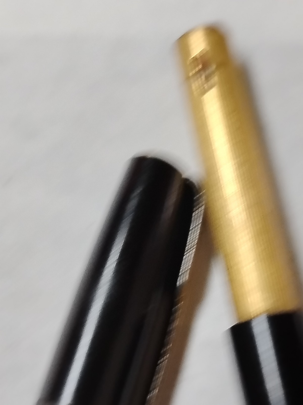 VTG Waterman Mechanical Pencil Black & Gold Parts Only Mid-Century USA #Q6