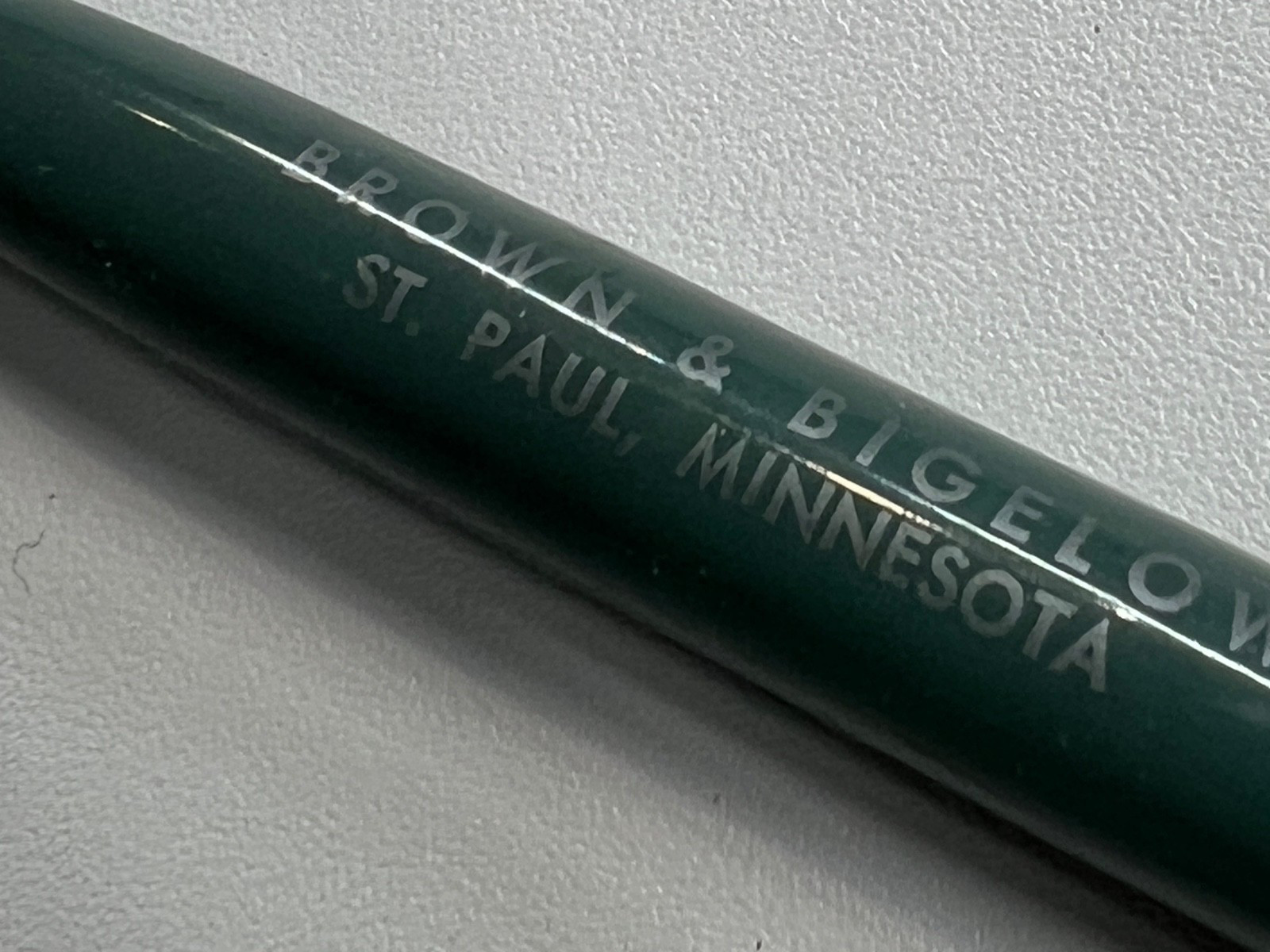 RARE VINTAGE REDIPOINT Mechanical PENCIL, Mrs Chas Ward-President, Brown&Bigelow