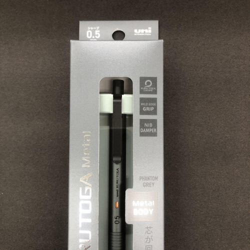 KURUTOGA METAL Mitsubishi Pencil UNI new Phantom Gray Nocturne Black Silent Blue
