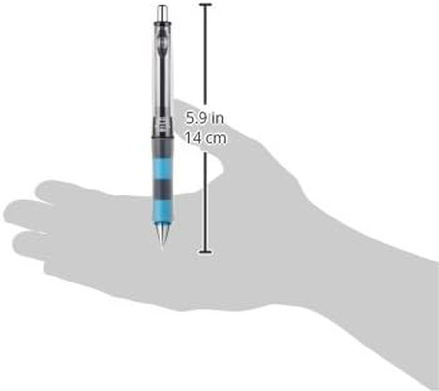 Dr. Grip Play Border Shaker Mechanical Pencil 0.5 Mm, Black/Blue (HDGCL-50R-PBL)