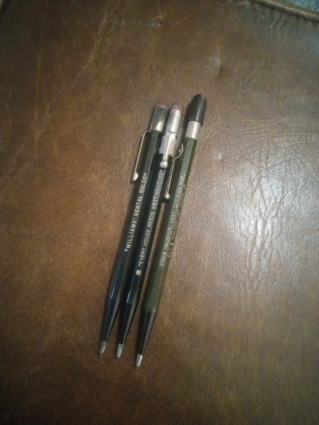 Vintage Realite Mechanical Pencils Lot Of 3 USA Light Damage Works Great Rare