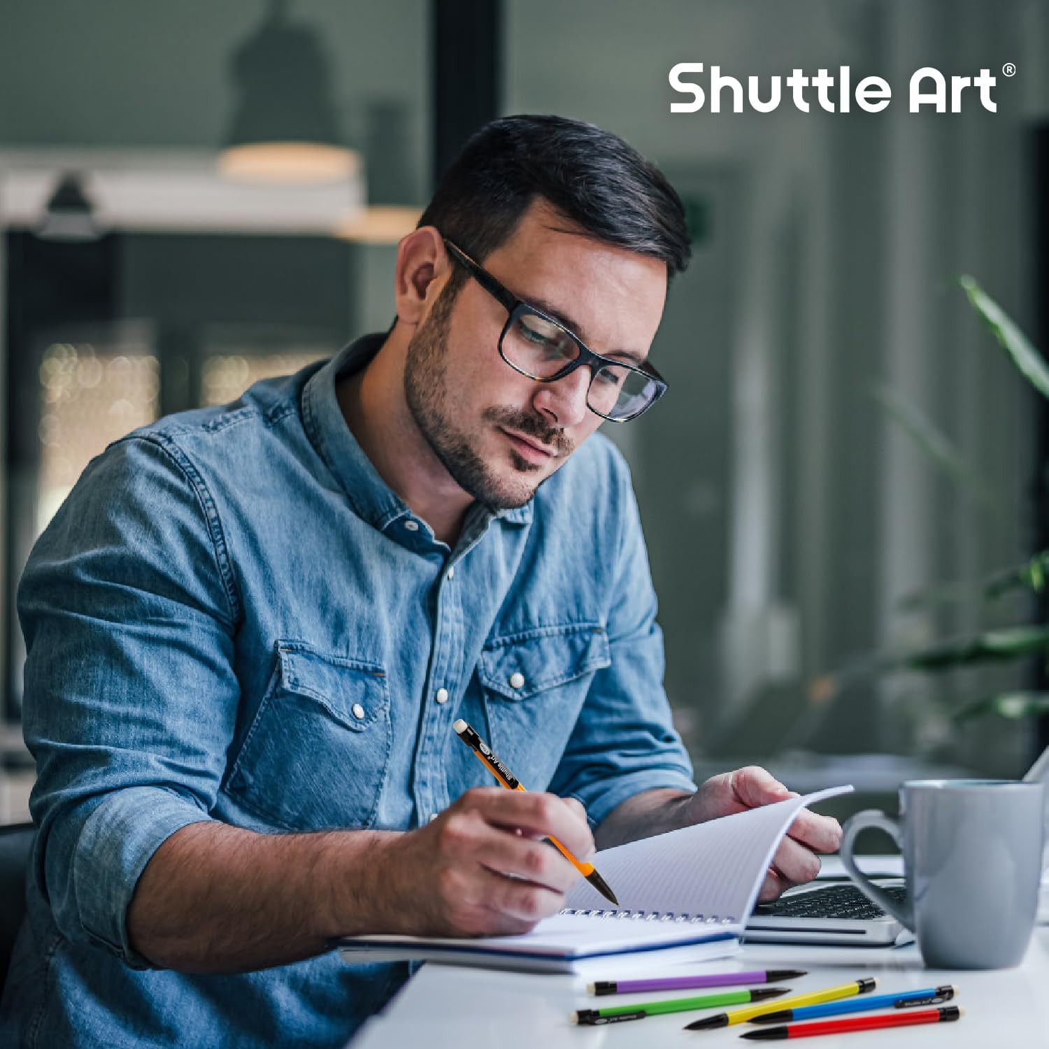 Shuttle Art Mechanical Pencils, 162 Pack Bulk Mechanical Pencils 0.7Mm Medium Po