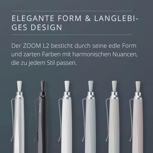 ZOOM L2 Mechanical Pencil 0.5mm [Matte Full Black] SH-ZL2C18