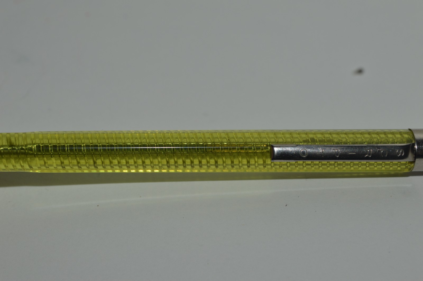 SCRIPTO K780 Mechanical Pencil 1.1mm Translucent Yellow USA 1970’s Excellent