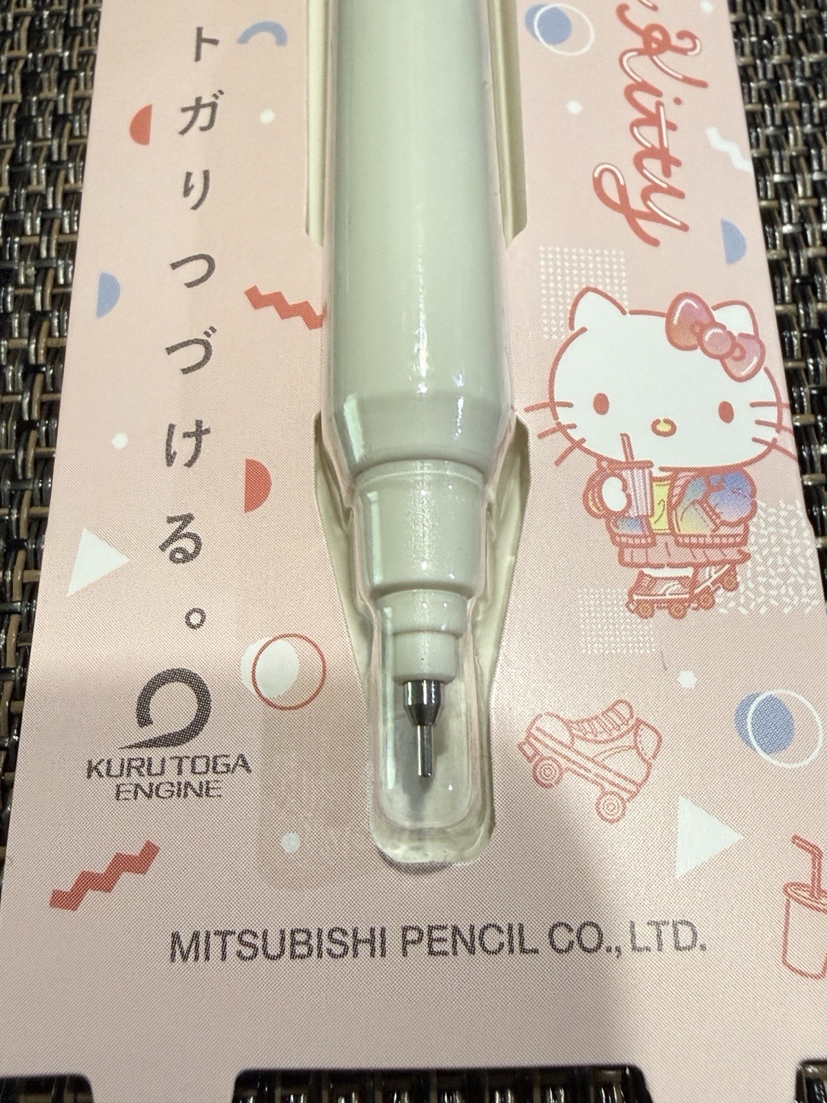 Uni Kuru Toga Hello Kitty Mechanical pencils Sanrio 0.5mm HB Limited edition