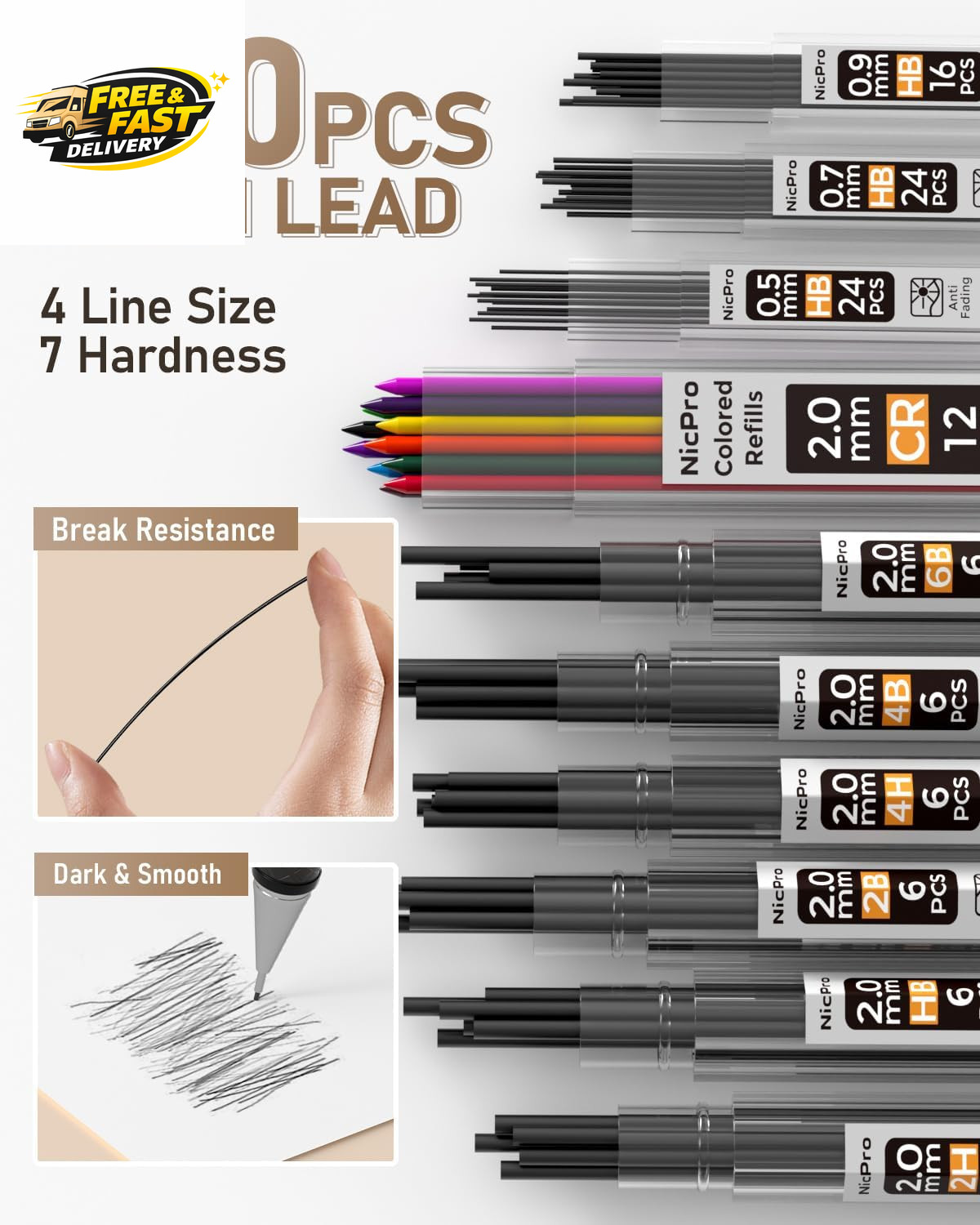35PCS Art Mechanical Pencil Set, 3 PCS Metal Drafting Pencil 0.5 Mm & 0.7 Mm & 0