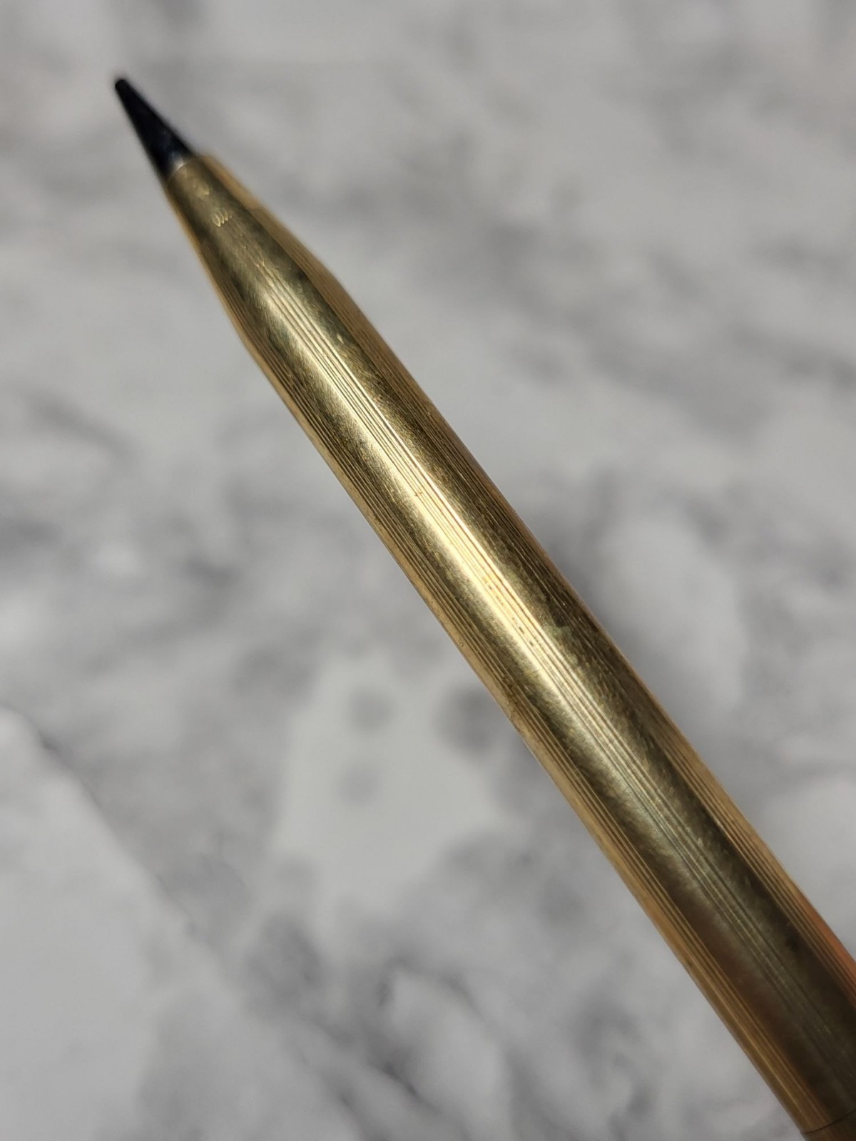Vintage 10k Gold Filled Mechanical Pencil Home Office No Box Works Estate Find