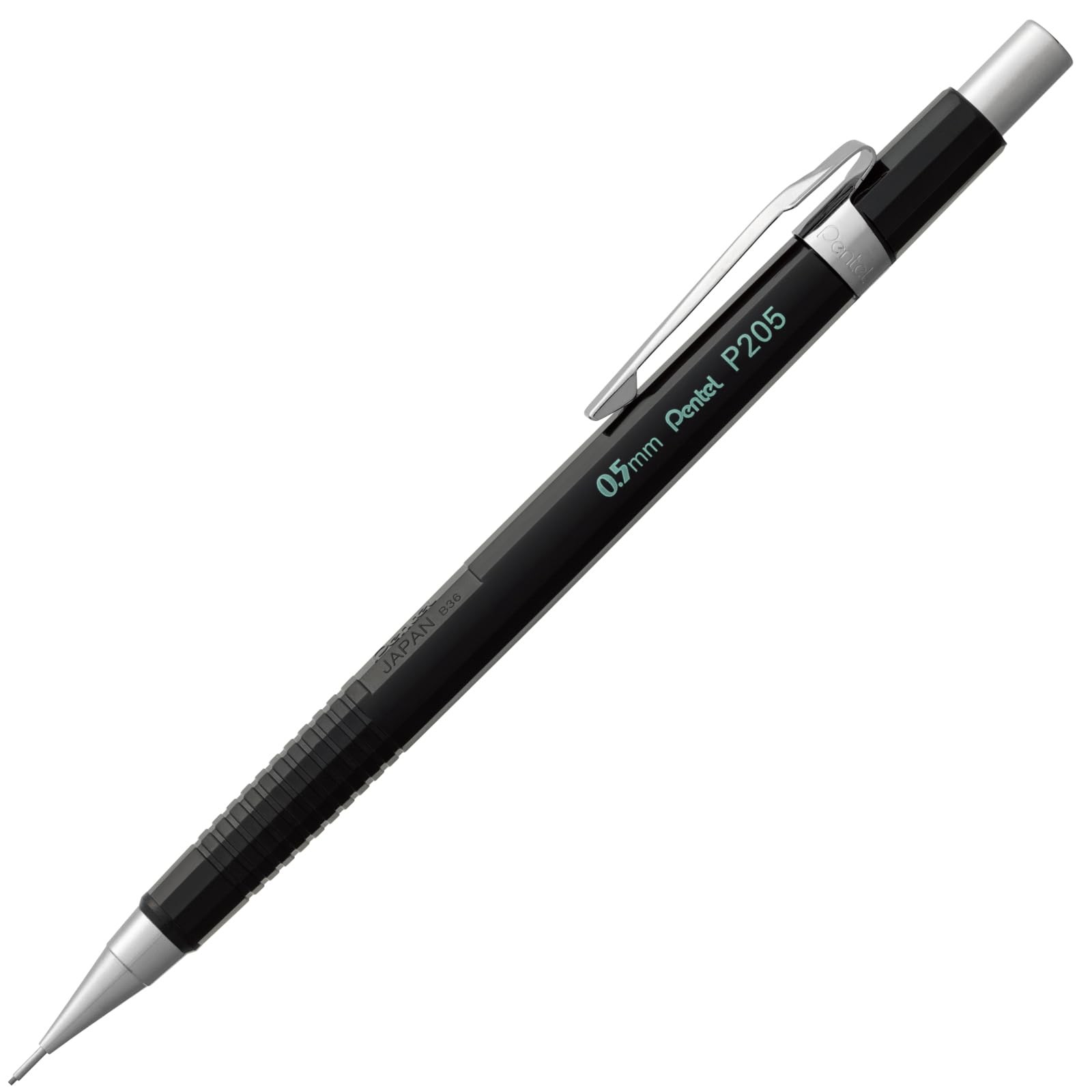 Pentel Neo-Classical Mechanical Pencil, Classical Black, 0.5mm, P205-AL6 (Limite