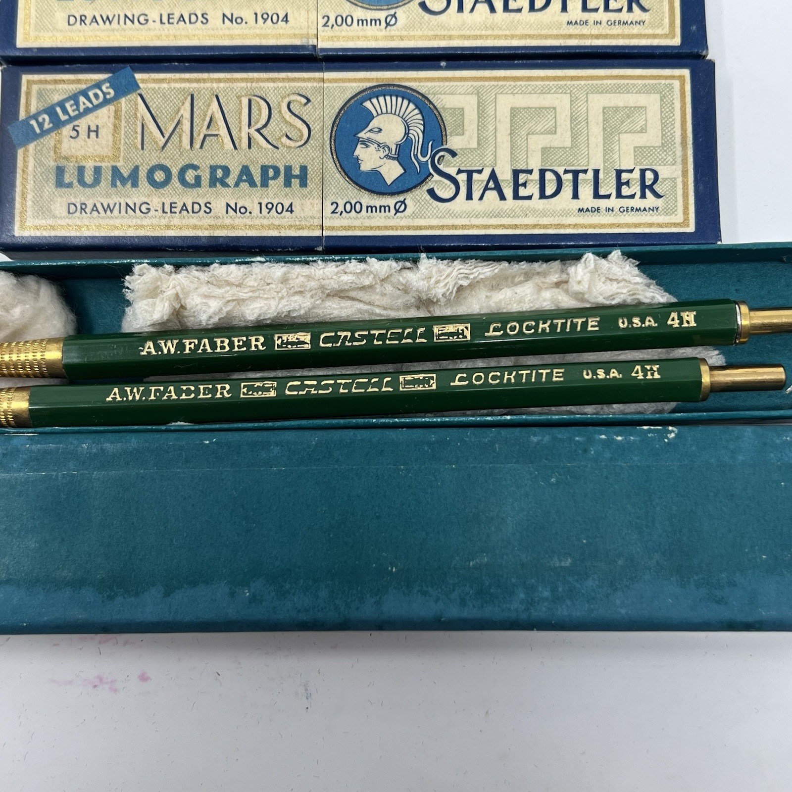 Huge lot AW FABER CASTELL 9030 KOH-I-NOOR STAEDTLER MARS Leads Refills Pencils