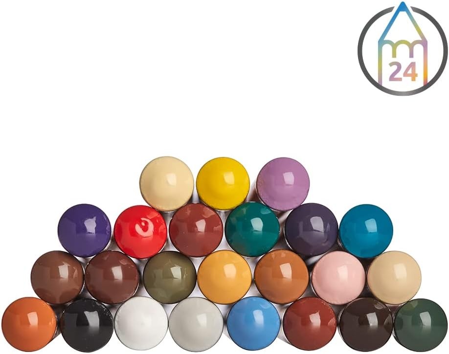 Derwent Lightfast Colored Pencils 24 Tin, Set of 24 Count (Pack 1), Multi