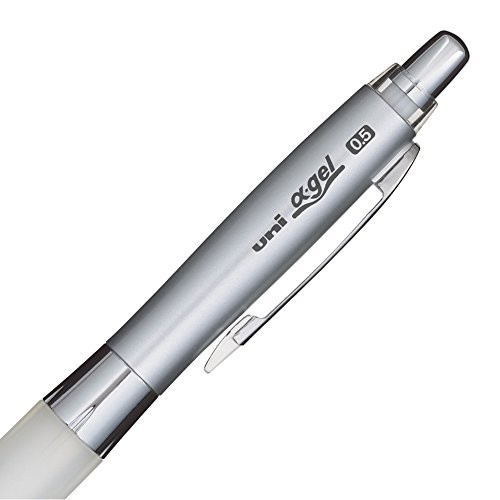 Uni Alpha-Gel Shaker Mechanical Pencil -/Soft Grip 1 Count (Pack of 1) White