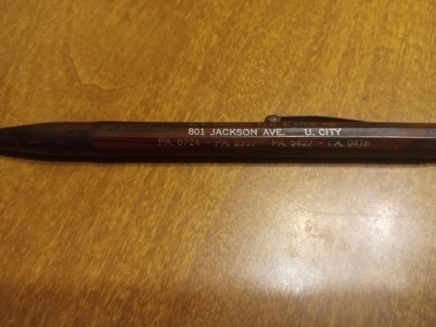 Vintage Redipoint Mechanical Pencil Advertisement USA Works Great Nice Very Rare