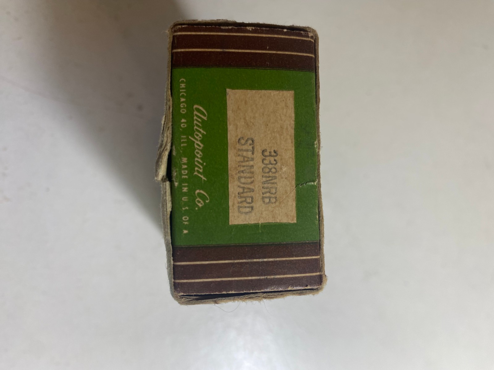 Vintage Autopoint Pencil Lead No. 338N Standard 1.1 MM 0.46″ Box Lot