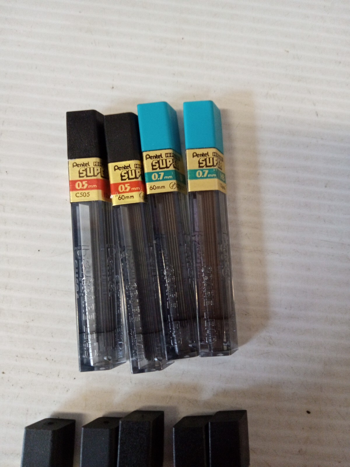 Misc. Lot Replacement Leads – Pentel, Staedtler H HB 2H B F ~ Trl7#68