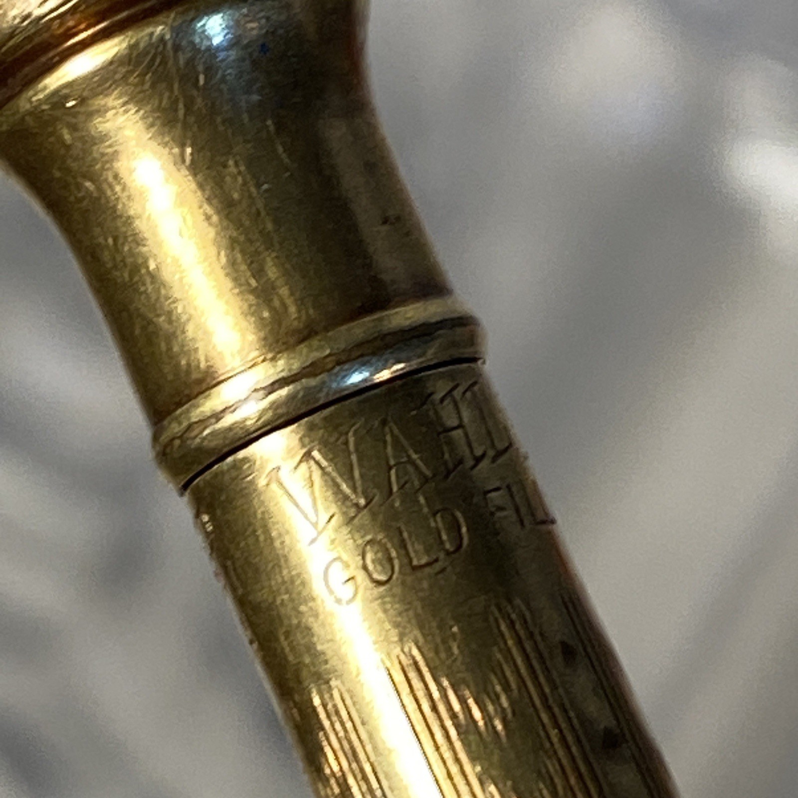 Vintage Wahl Eversharpe Mechanical Pencil Gold Filled 4” Ring Top