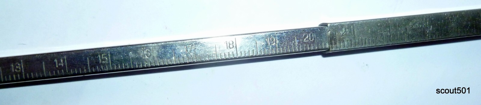 Antique 1920s Mechanical Pencil Bellas-Hess Salesmen 12” Ruler Germany NYC