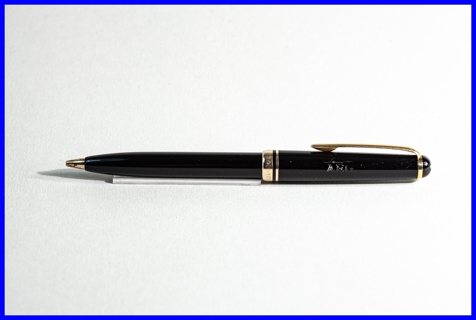 1958 AEG MONTBLANC 276 PIX PUSH PENCIL f 1.18 mm lead w ERASER matching 254 FP