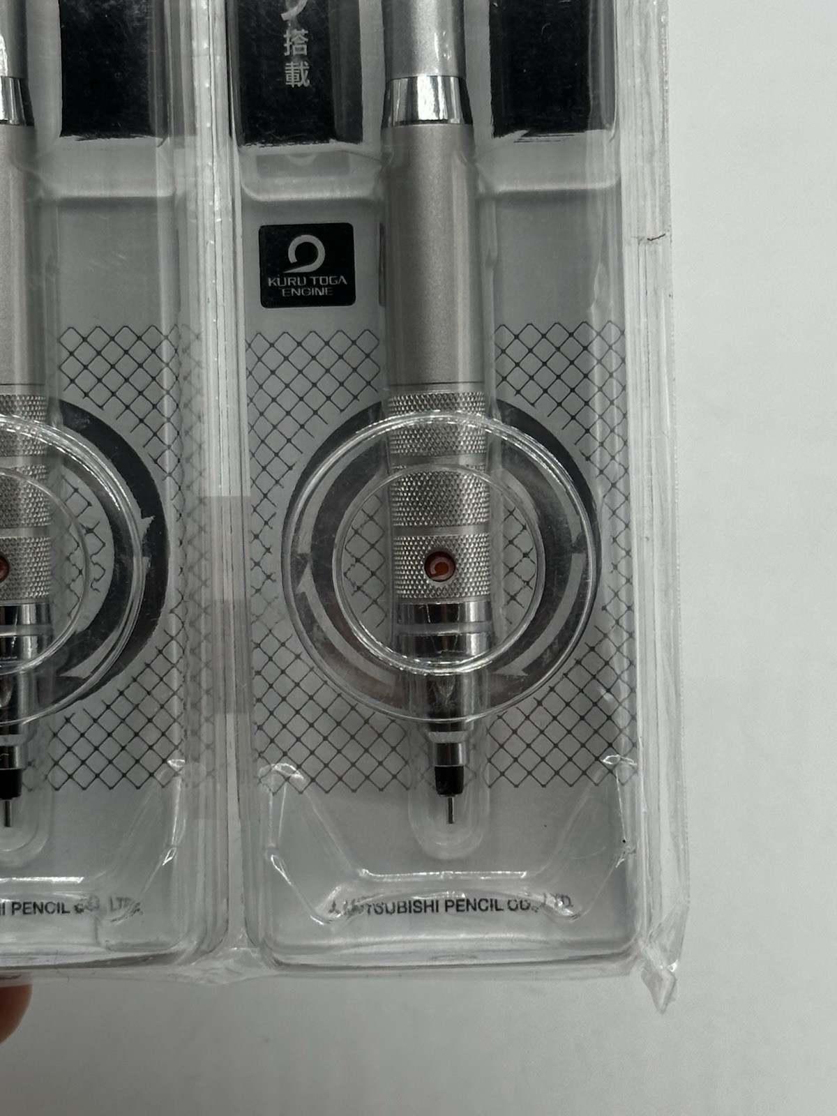 Uni Kuru Toga Roulette Mechanical Pencil Silver 0.5mm