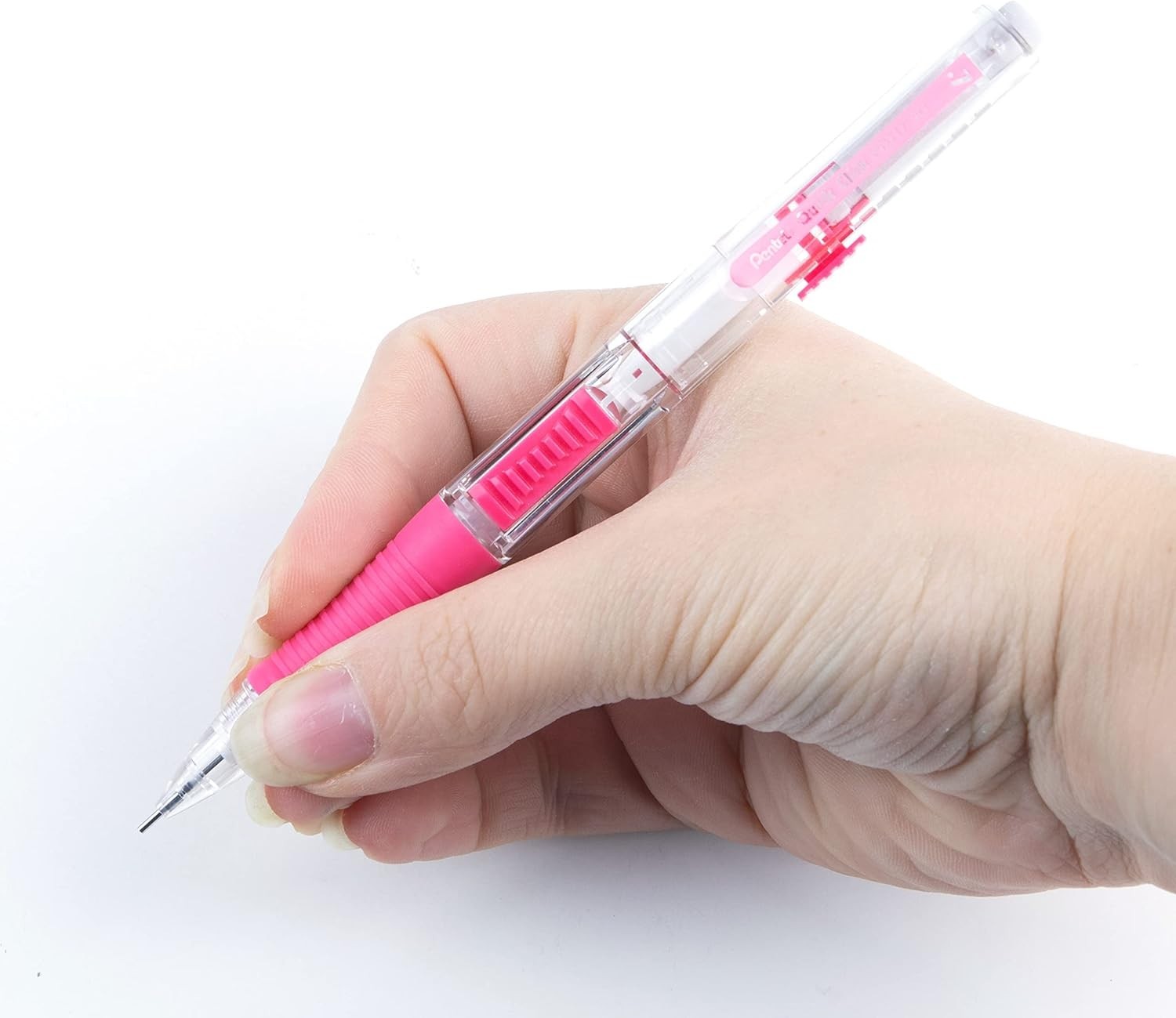 Side-Advance Mechanical Pencil Set, Pink Barrel, Pack of 12