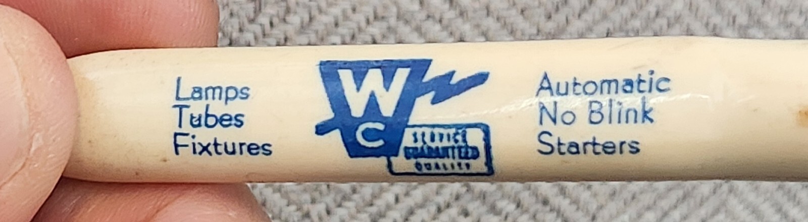 Vintage Weston Corporation Mascot USA Mechancial Pencil Advertising