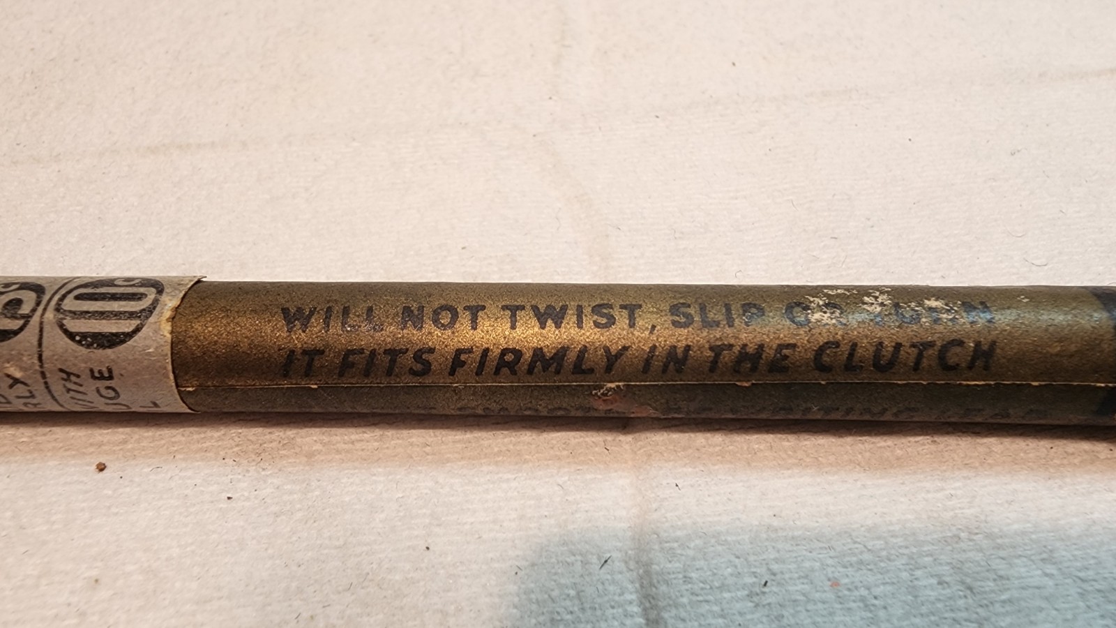 Vintage Eversharp lead tube, 4 inch square, great older collectible