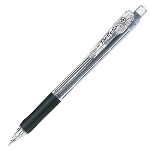 ZEBRA Mechanical Pencil Tapuri Clip 0.5 P-MN5-BK Black