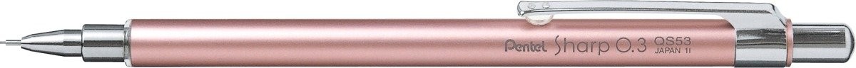 Pentel Mechanical Pencil QS53-P2 Baby Pink Body