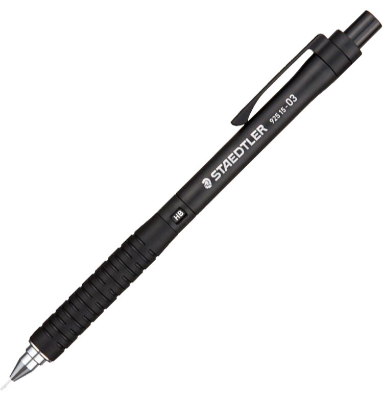 STAEDTLER 0.3mm mechanical pencil For drawing black 925 15-03