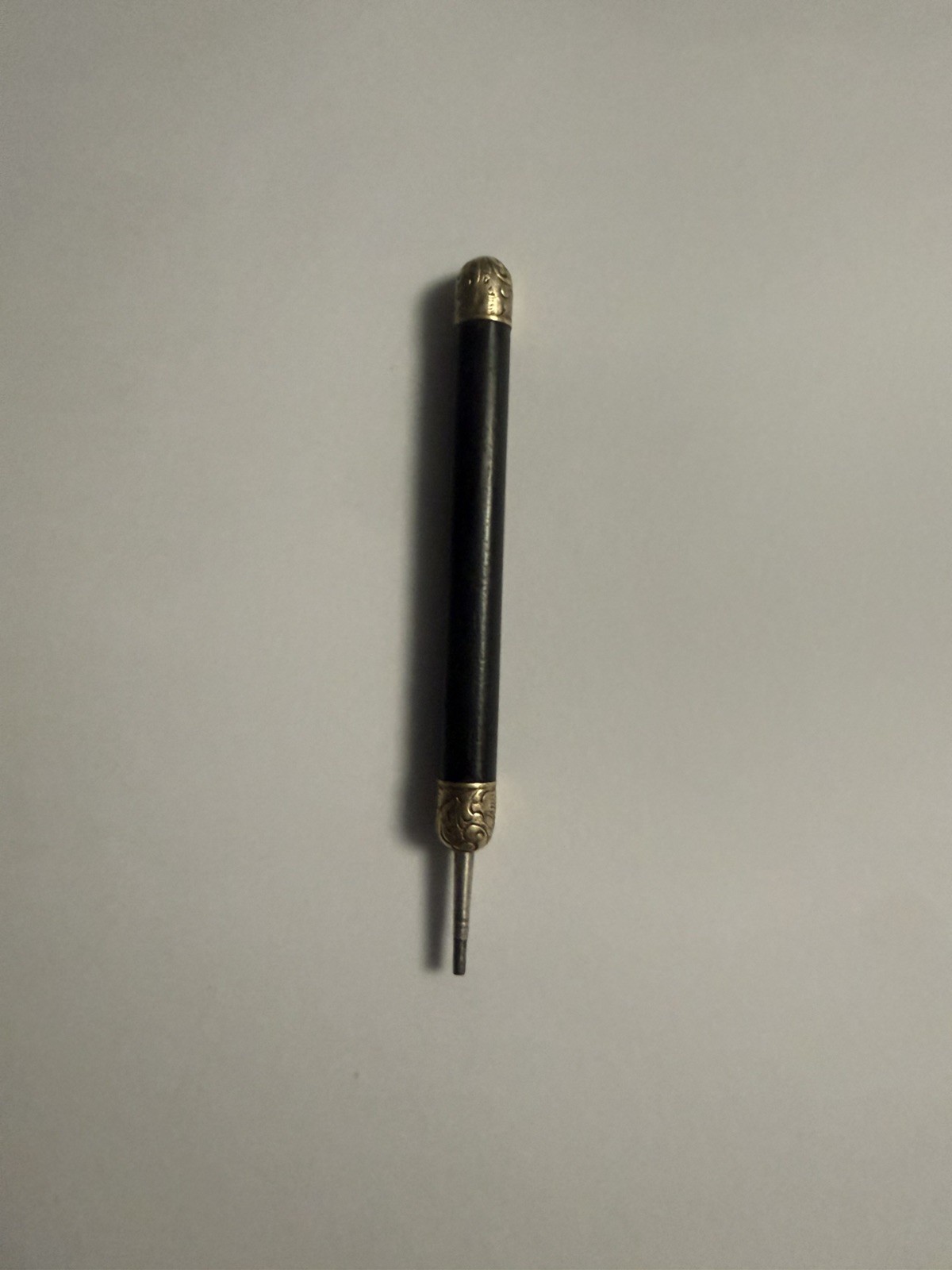 Antique Victorian Retractable BCHR Pocket Pencil Gold Filled Engraved