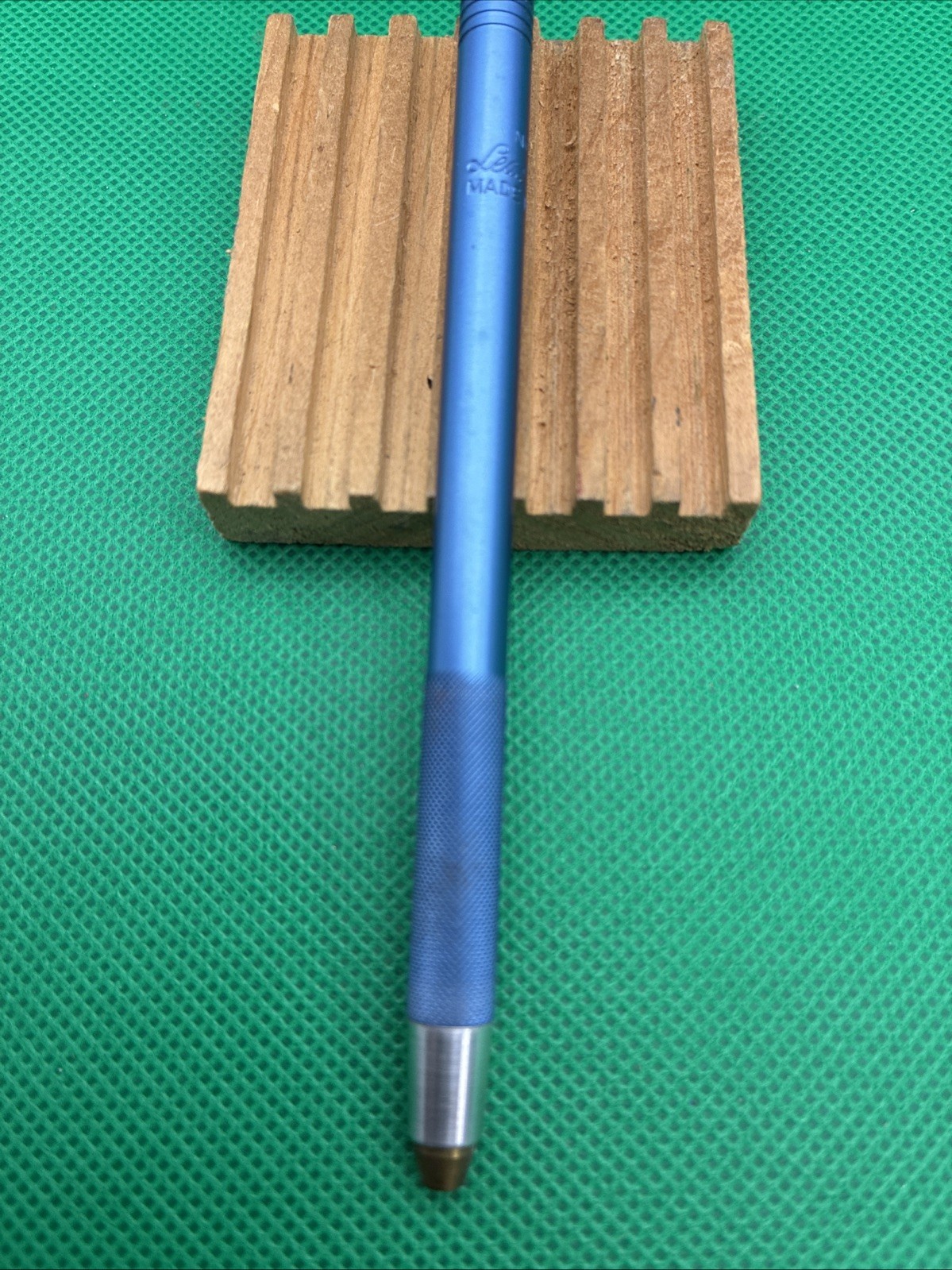 VINTAGE LEAD MASTER NO. 31 LEAD HOLDER DRAFTING PENCILS 50s Anodized Blue