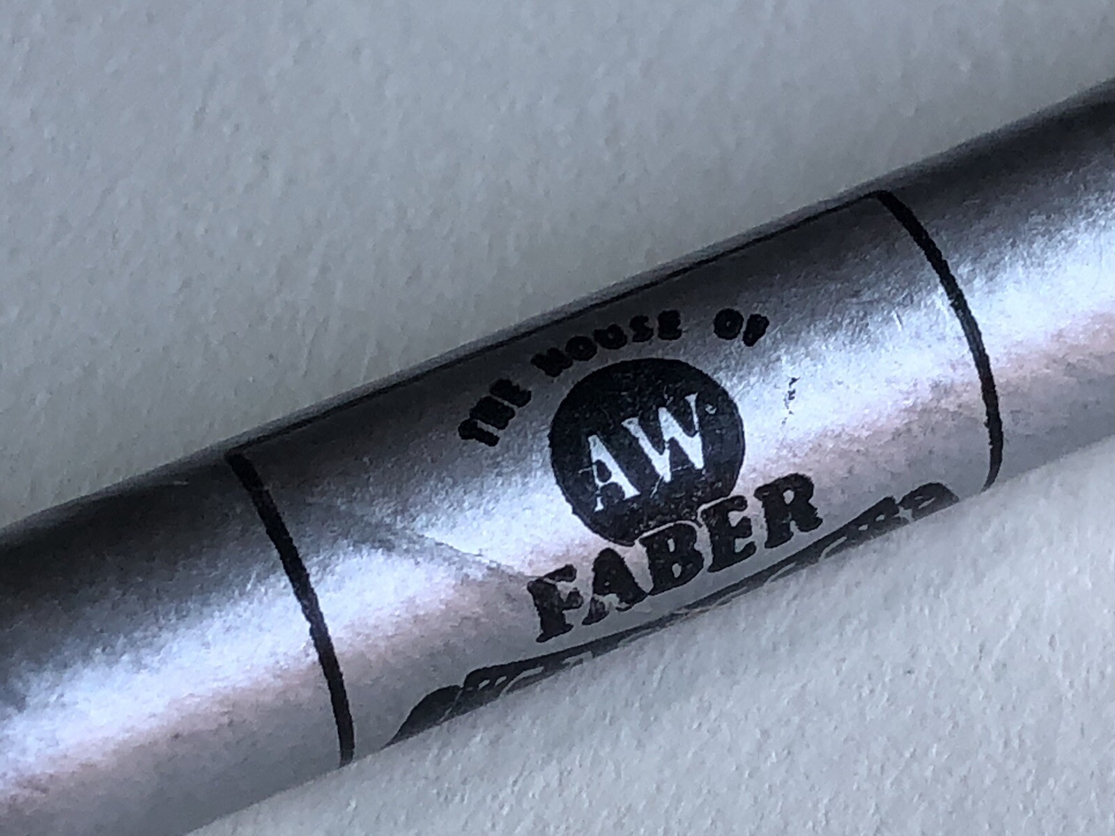 Vintage A. W. Faber Castell Drawing Lead 6H 2mm 6 Pack Tube Germany