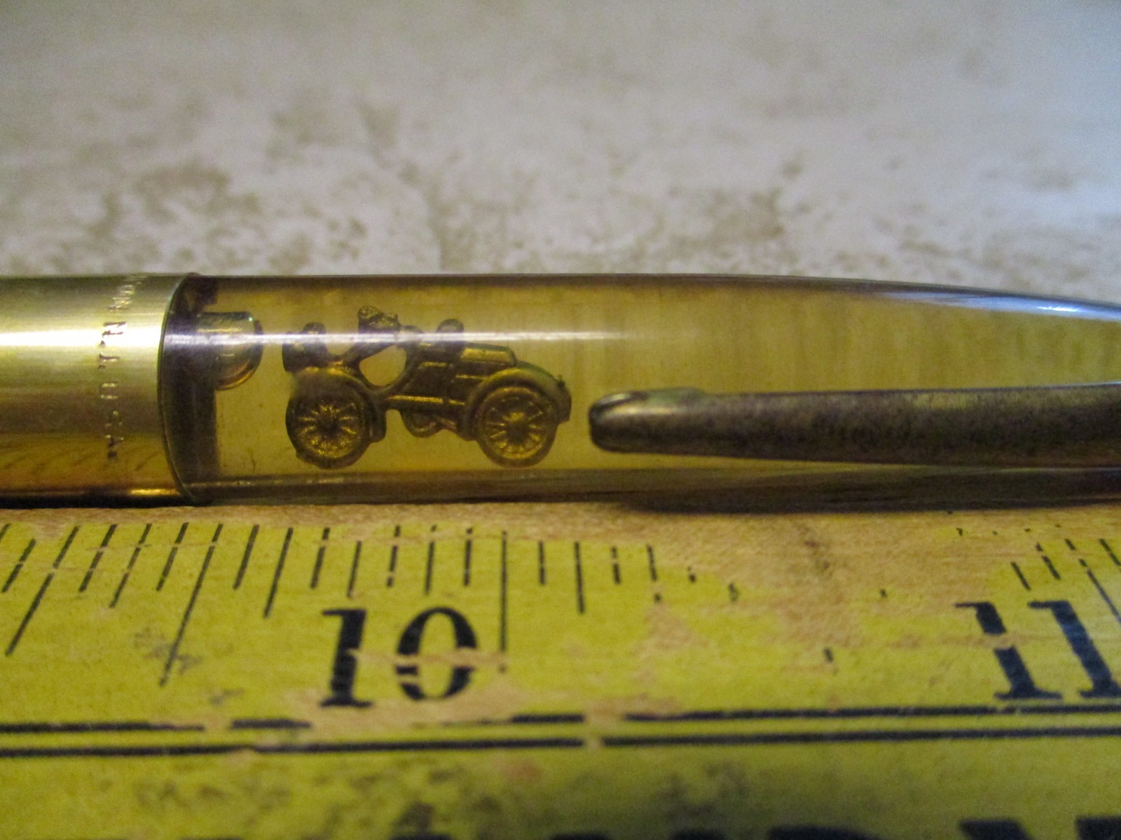 Vtg Golden Anniversary Floating Mechanical Pencil for Oldsmobile Secretary M29