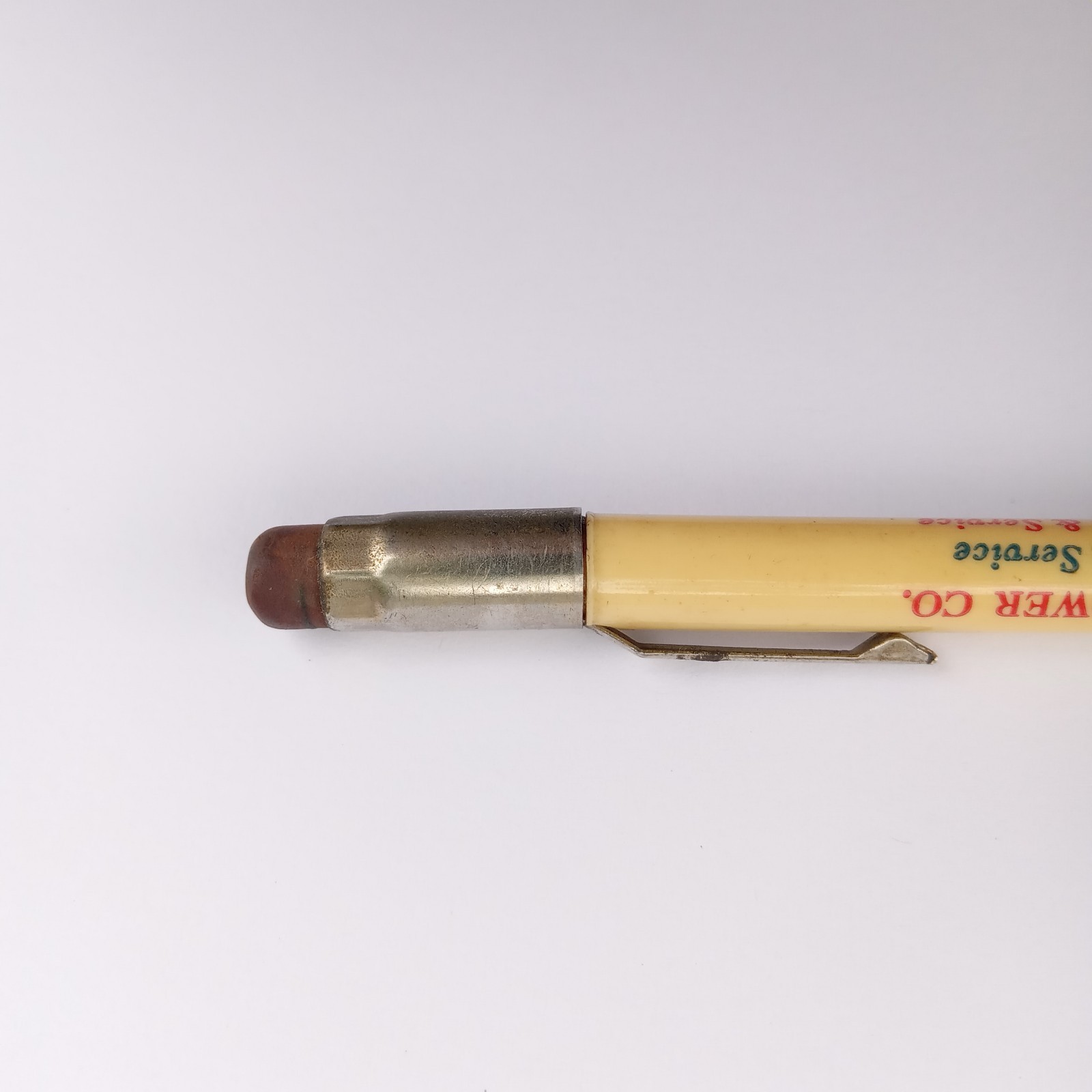 Vintage Scripto Mechanical Advertising Pencil Industrial Power Co Long Beach CA