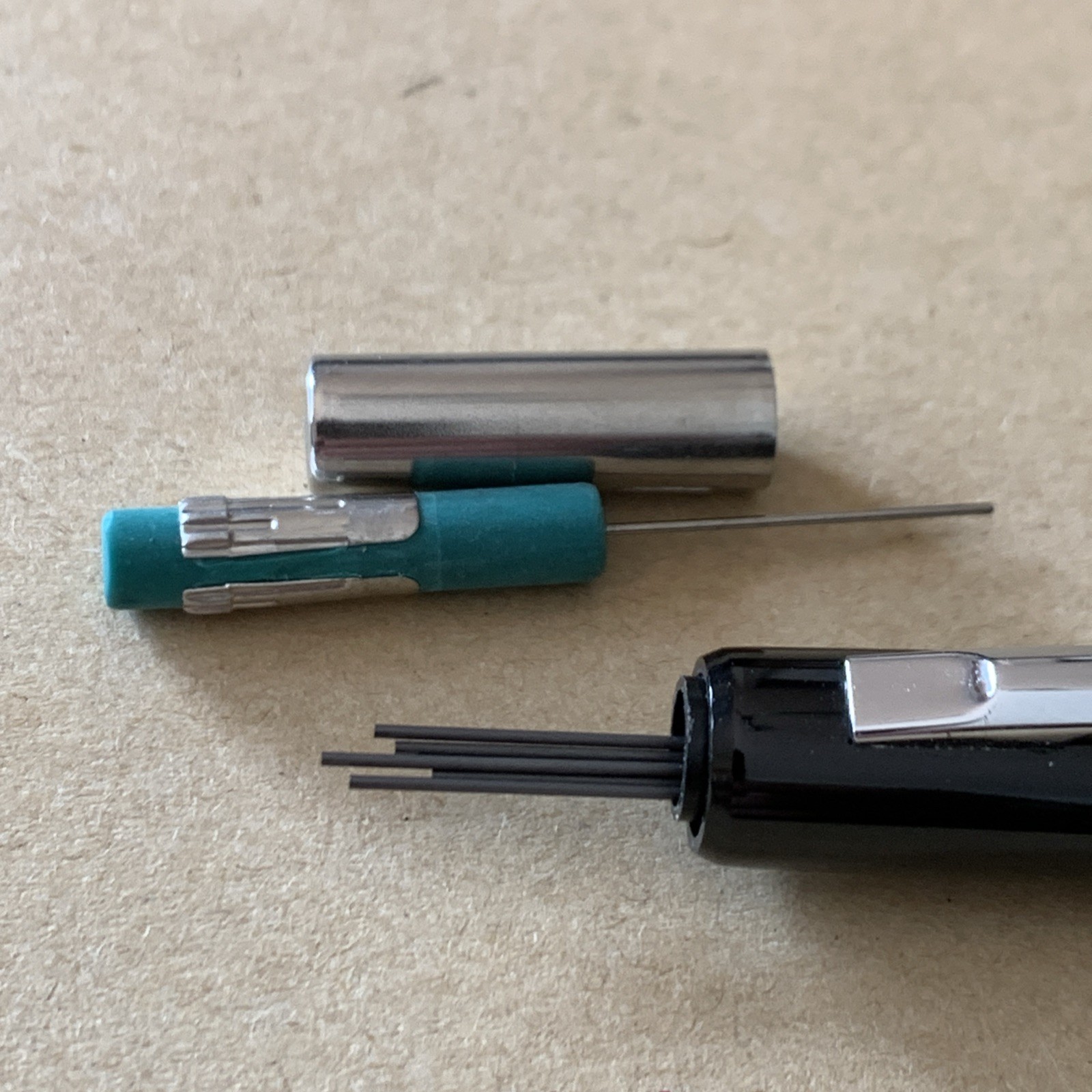 Vintage Pentel PS535 Mechanical Pencil .5mm Japan Retractable Tip Drafting