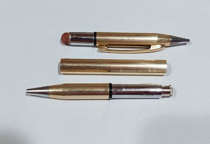 Vintage Garland Twin-O-Matic Pen / Mechanical Pencil 1/20 12KT Gold Filled Dual
