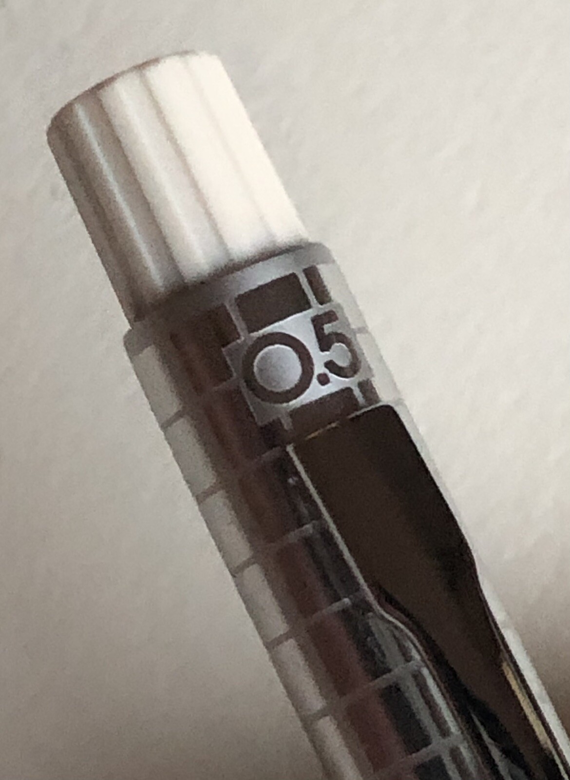 Vintage TOMBOW MONO 16 Mechanical Pencil .5mm Lead Sticker NOS Checks Japan