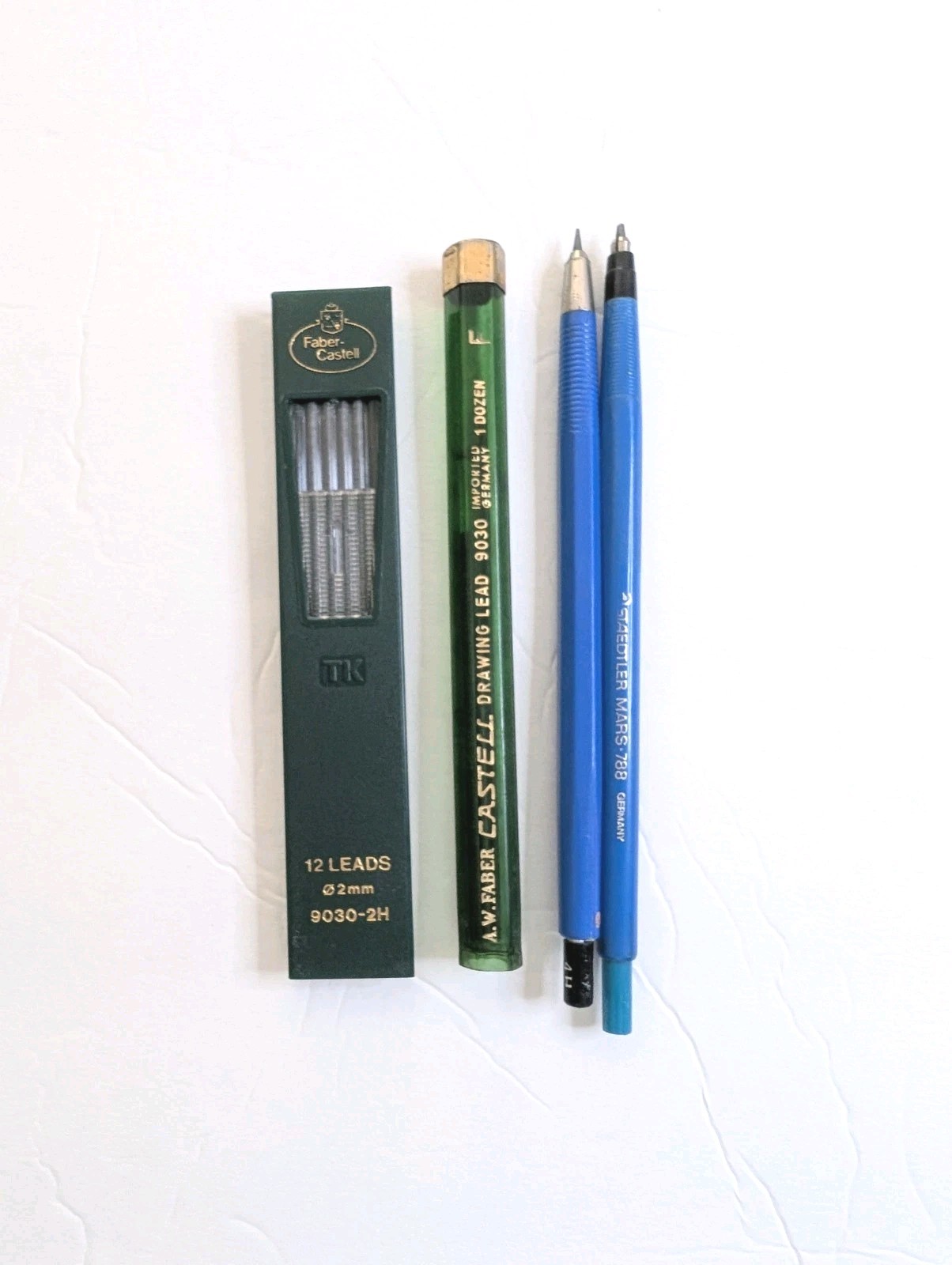 Staedtler Mars Technico 788 Lead Holder – Faber Castell 2mm Lead Lot