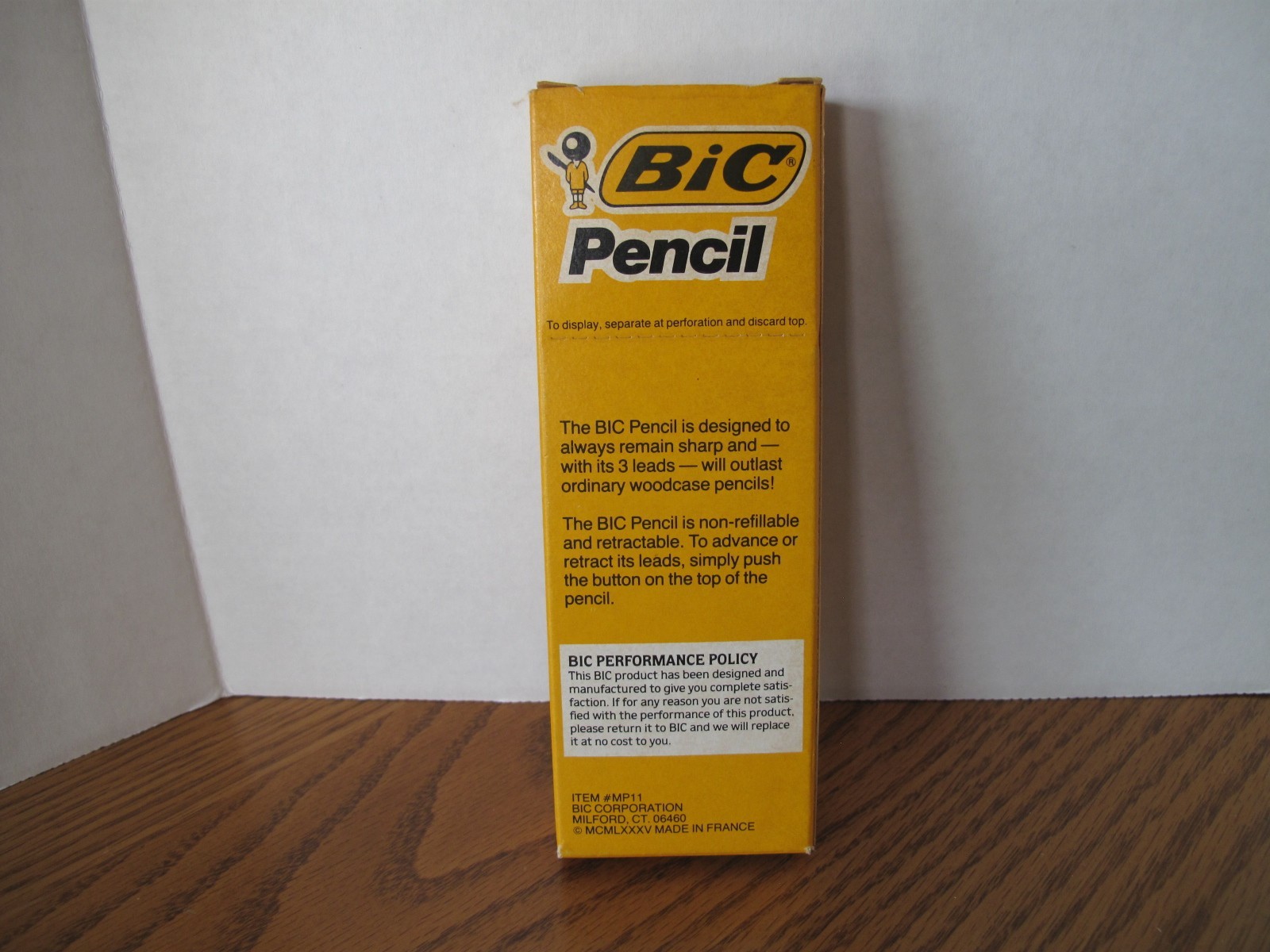 Vintage BIC Mechanical Pencils 0.7 mm Box of 12 NEW #2 Lead Made in France 1985