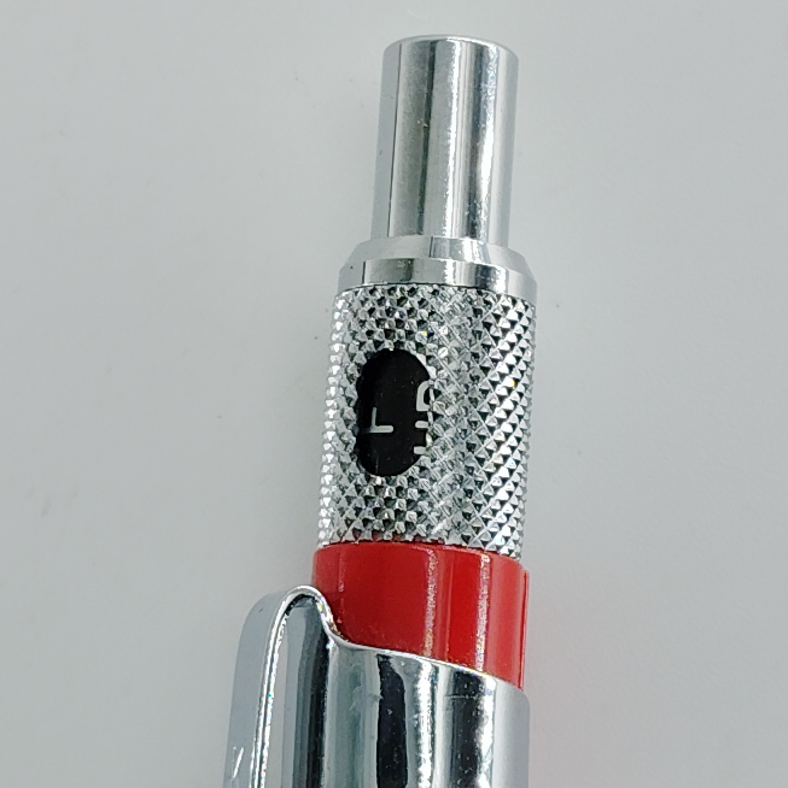 Vintage New Koh-I-Noor Rapidomatic 0.3mm #5633/5637 Red & Gray Mechanical Pencil