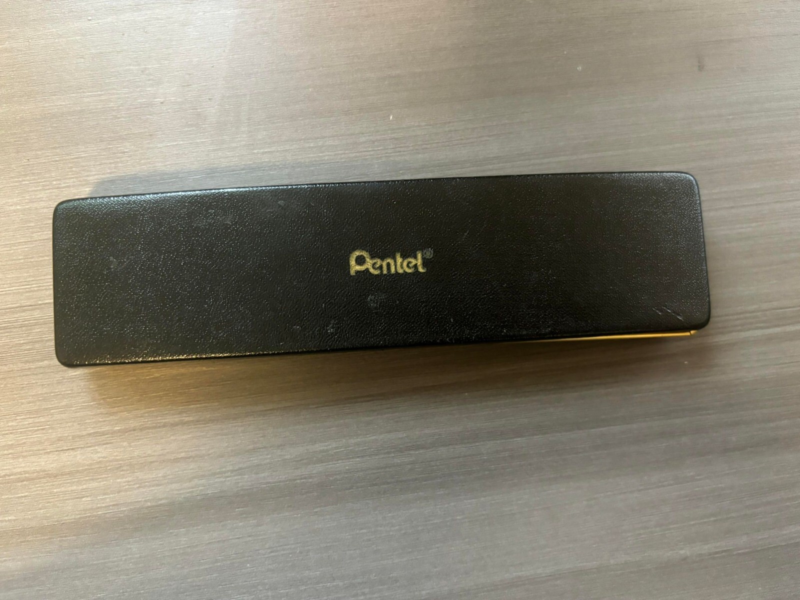 Vintage Pentel Crown Excalibur Japan Roller Pen and Mechanical Pencil Set & Case