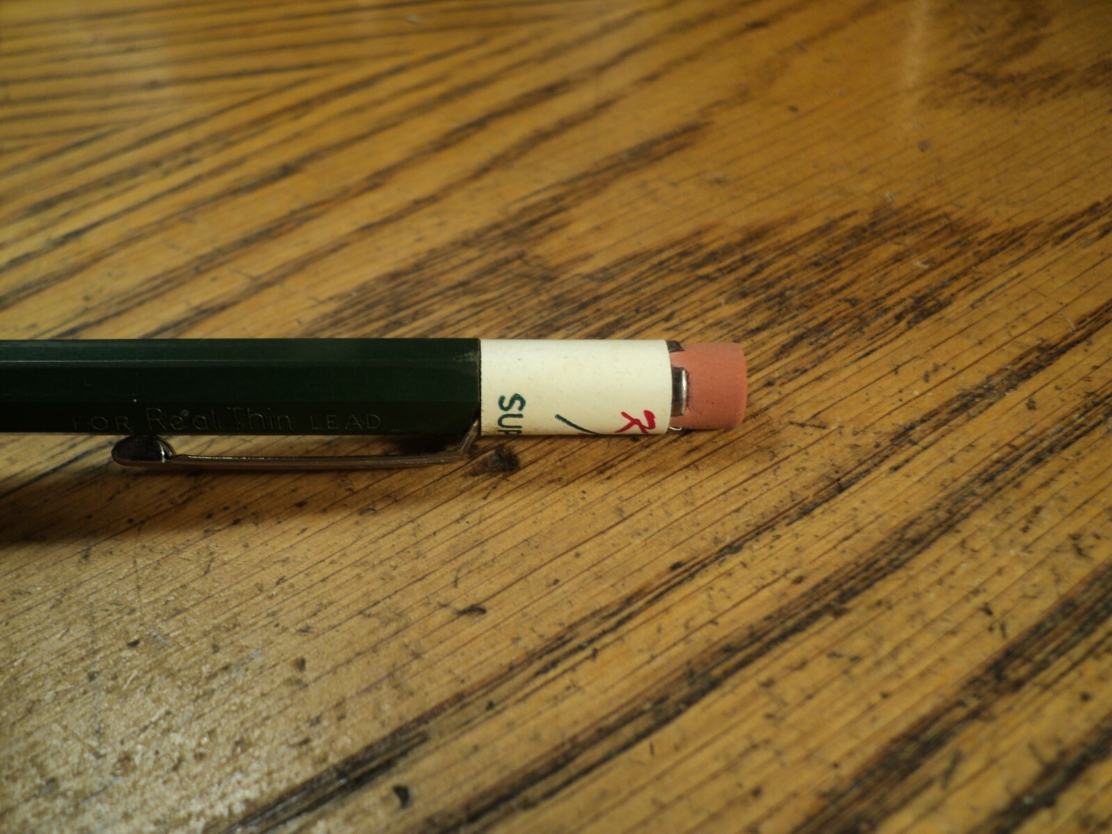 Vintage Autopoint Mechanical Pencil Kingsley Wagner Hutchinson Dark Green Body 2
