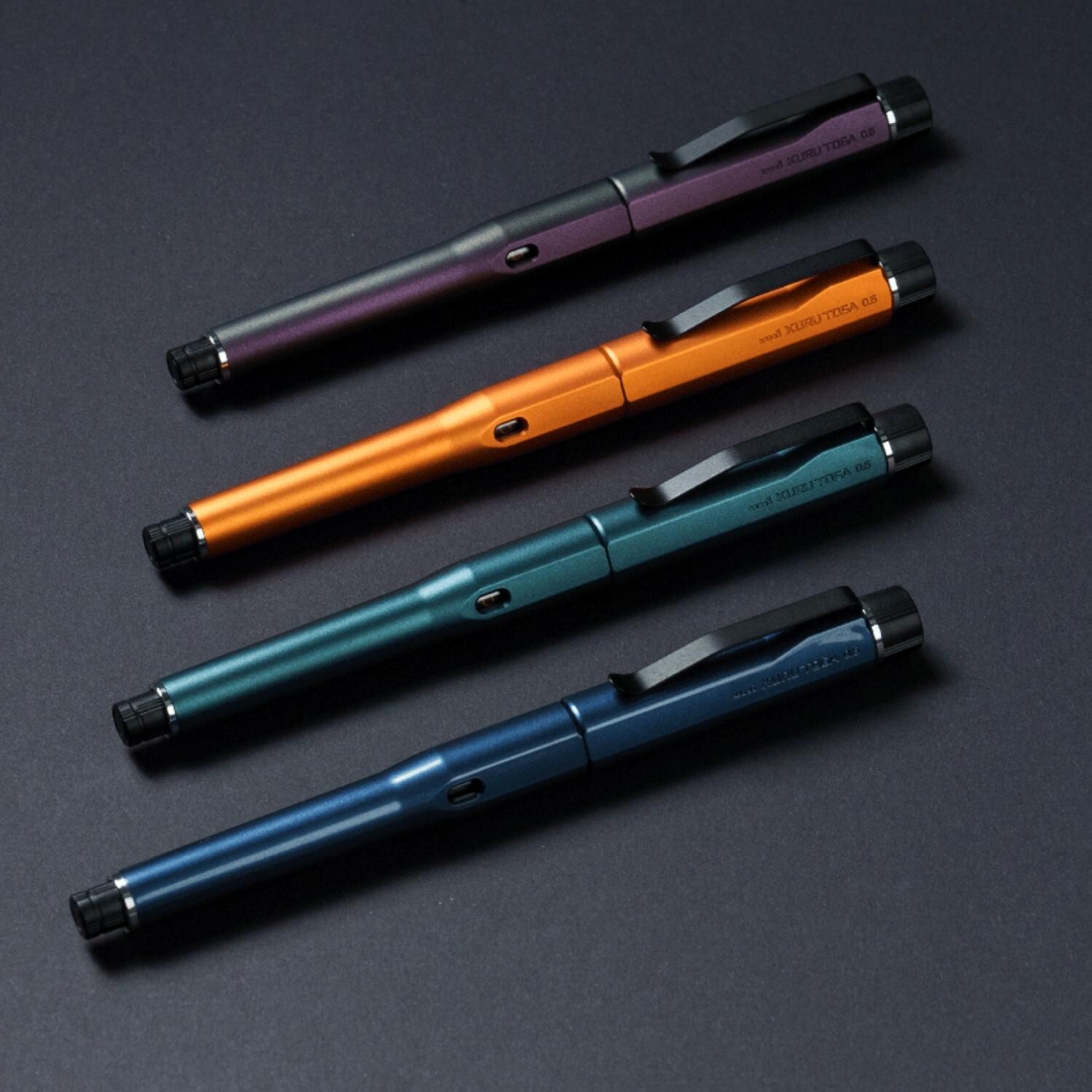 Uni Kuru Toga Dive Mechanical Pencil 0.5mm M5-5000 Dense Green Mitsubishi Japan