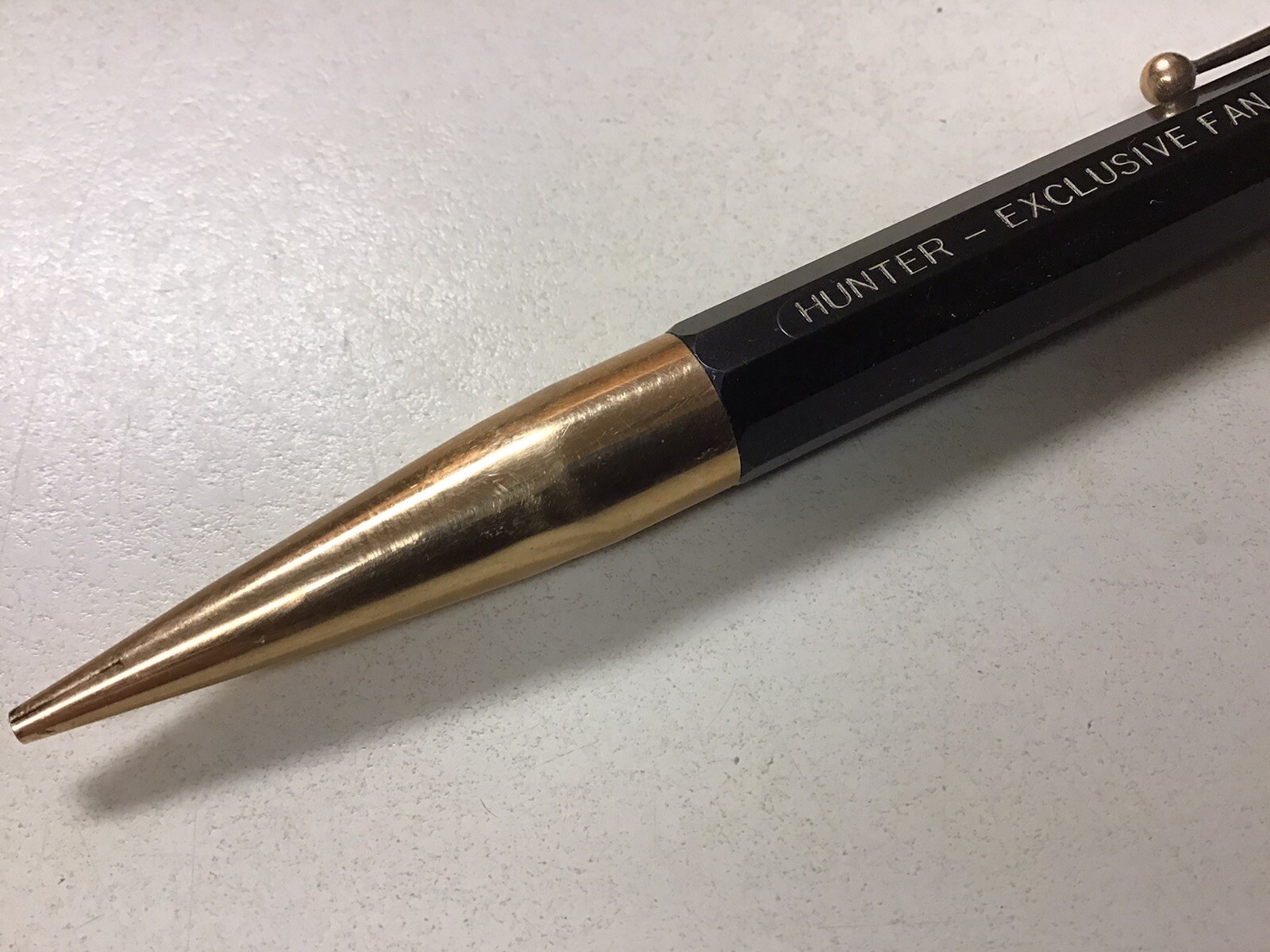 Vintage HUNTER – Exclusive Fan Makers Since 1886 Gold Filled Mechanical Pencil