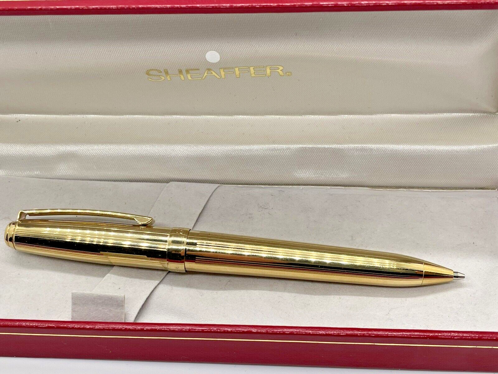 Sheaffer ‘s Prelude 368 22K Gold Plated .7mm Mechanical Pencil USA ‘UAW GM’
