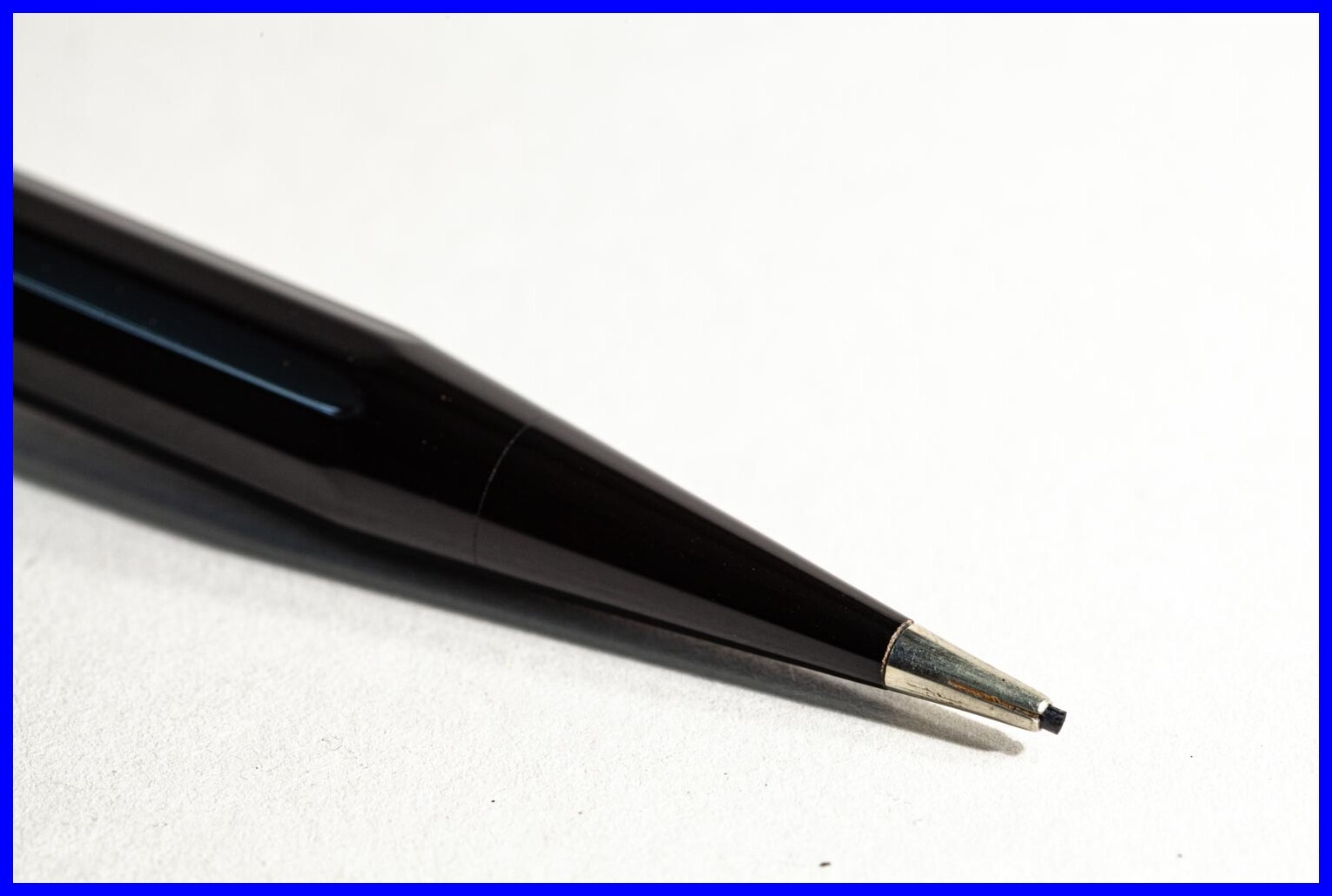 1940’s EBONIT Montblanc 23 Pencil f 1.18 mm lead -12 sided engraved star